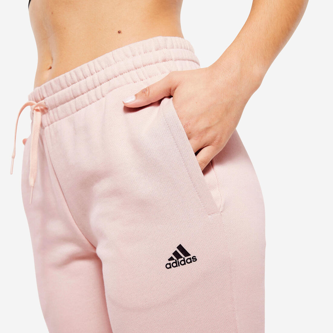 PANTALON JOGGING DE FITNESS SOFT TRAINING ADIDAS FEMME ROSE