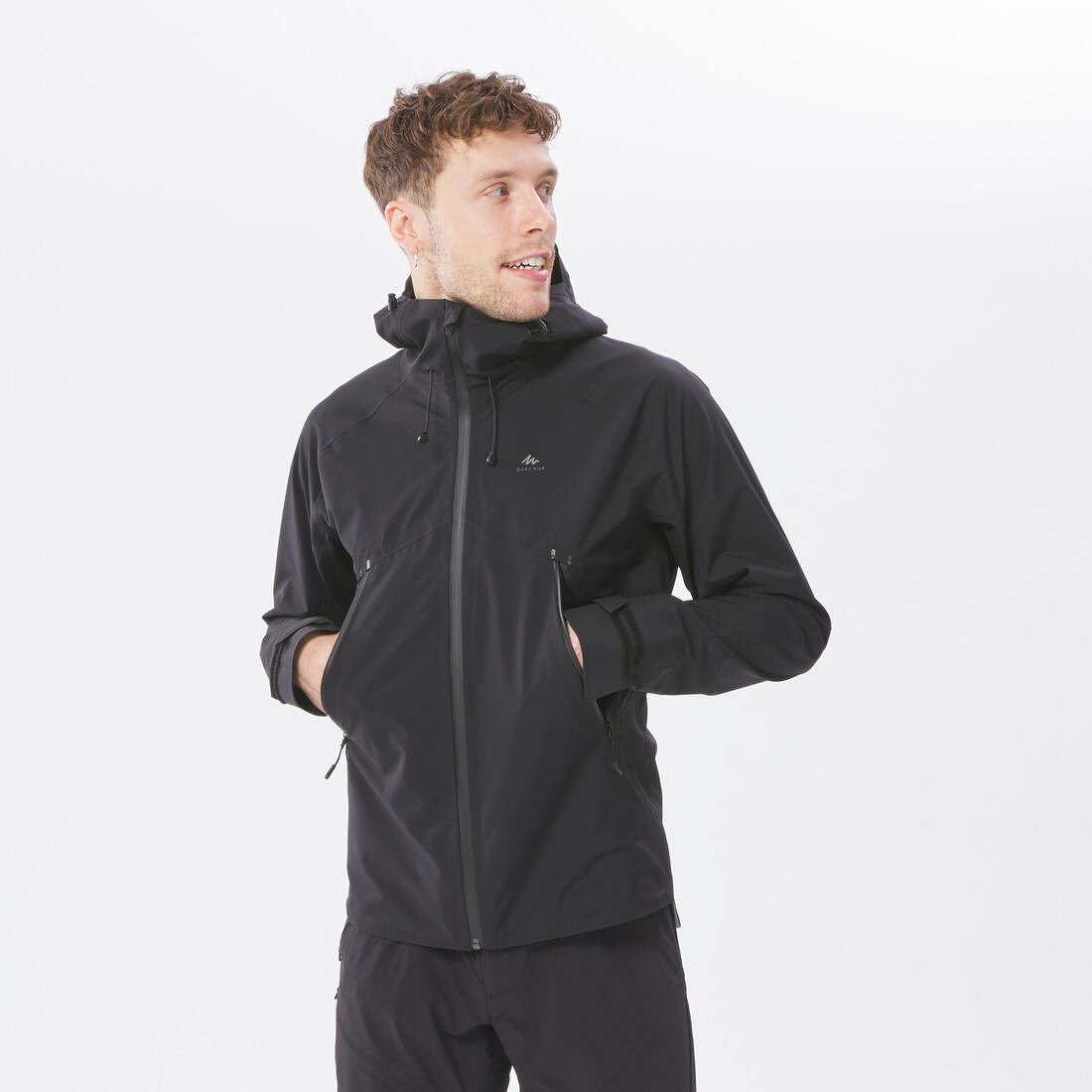 Veste légère imperméable de randonnée - MH500 - Homme