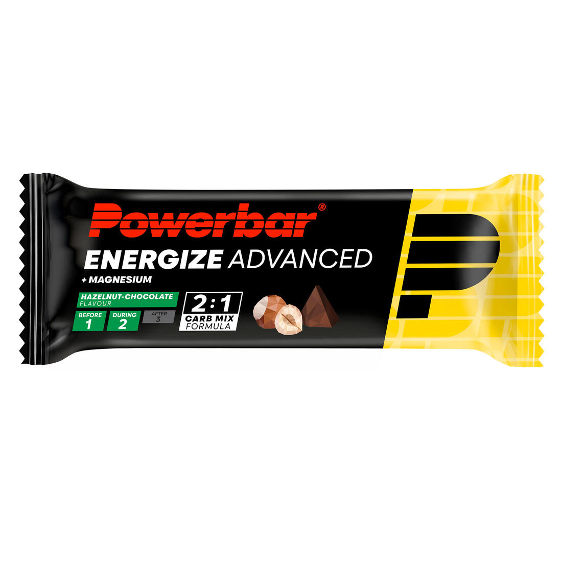 Powerbar Barre energetique C2max Noisette Chocolat  (3 x 55g)