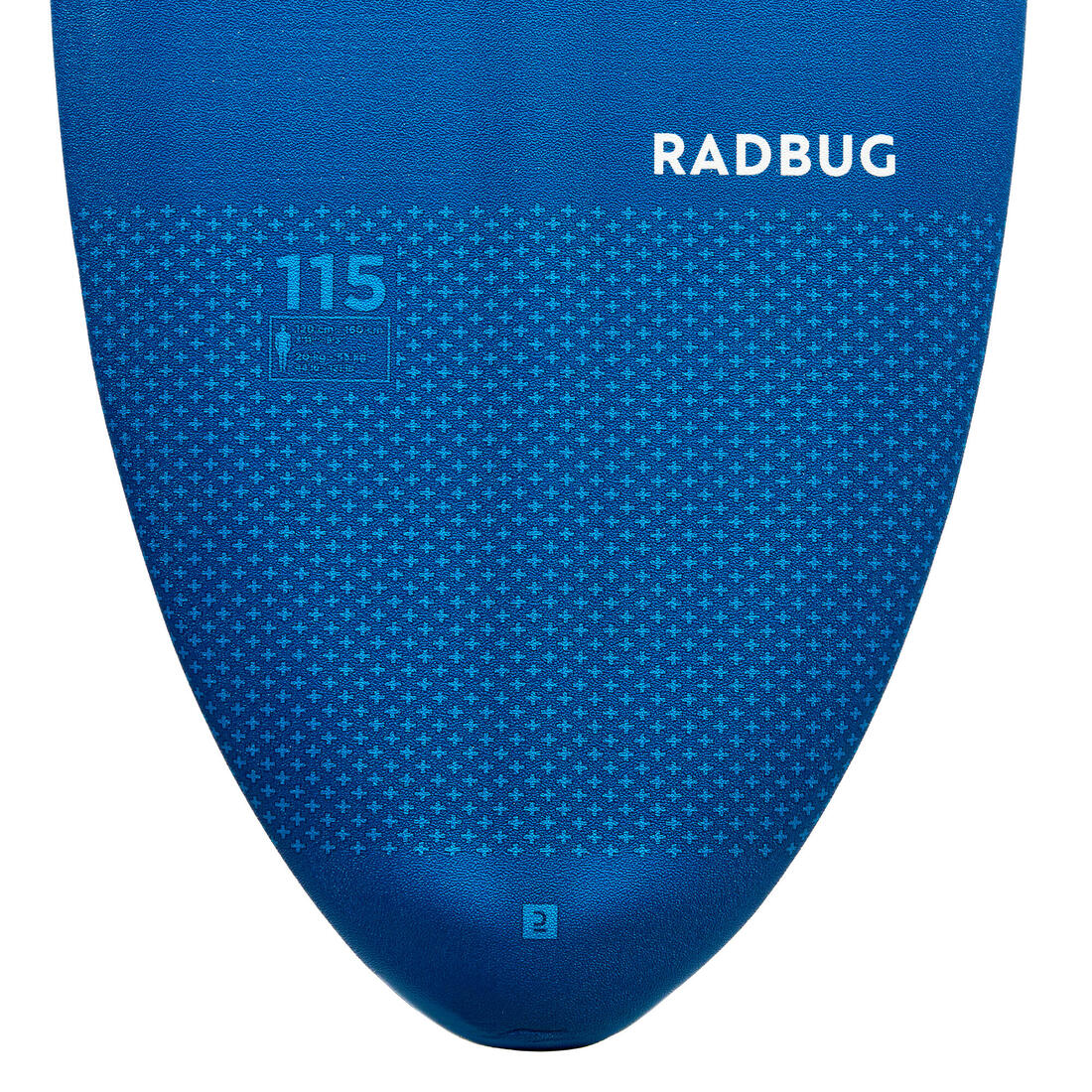 Skimboard mousse junior bleu turquoise multicolore