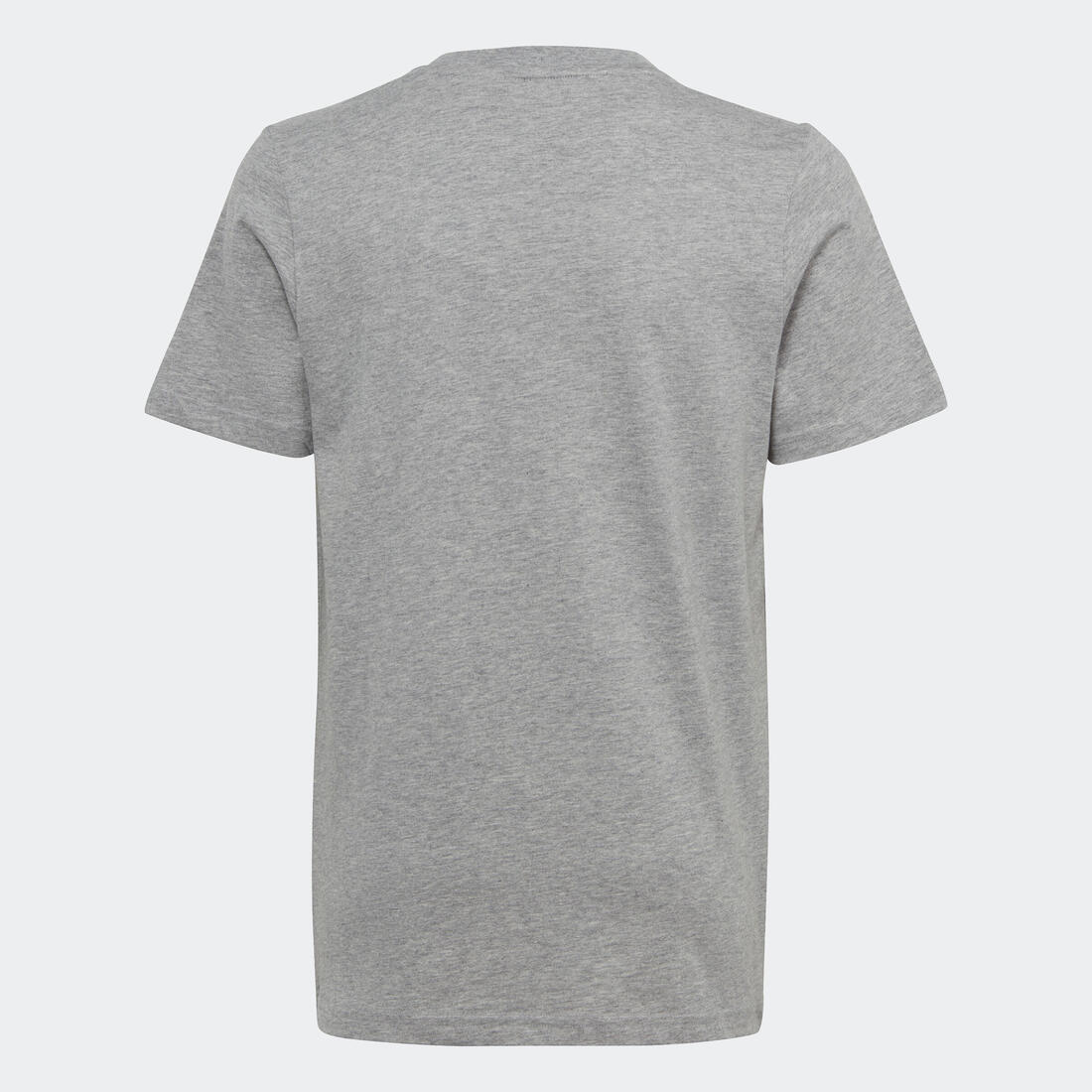 Tee shirt adidas imprimé logo enfant - gris et blanc