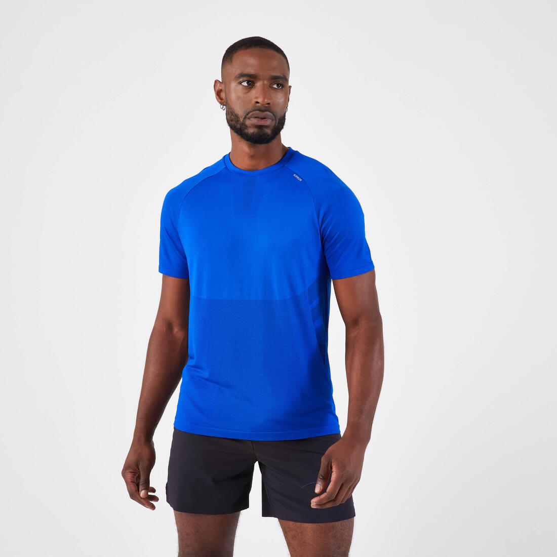 T-shirt de running sans couture homme - kiprun run 500 confort