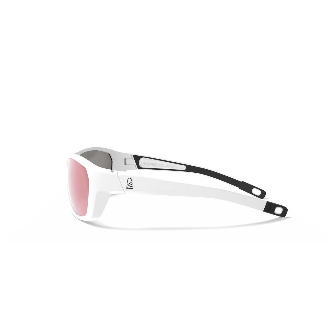 Lunettes de soleil polarisées flottantes voile adulte 500 taille S blanche