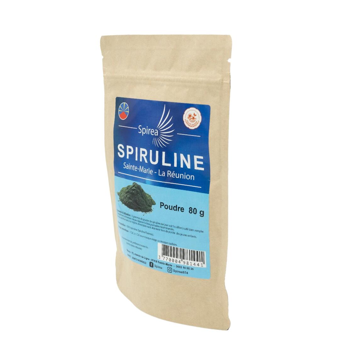 SPIREA-Spiruline 100% Poudre - 80 gr