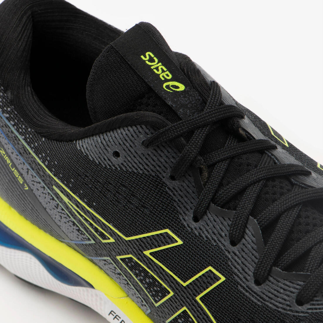 CHAUSSURE DE RUNNING HOMME ASICS - GEL-ZIRUSS 7 NOIR JAUNE