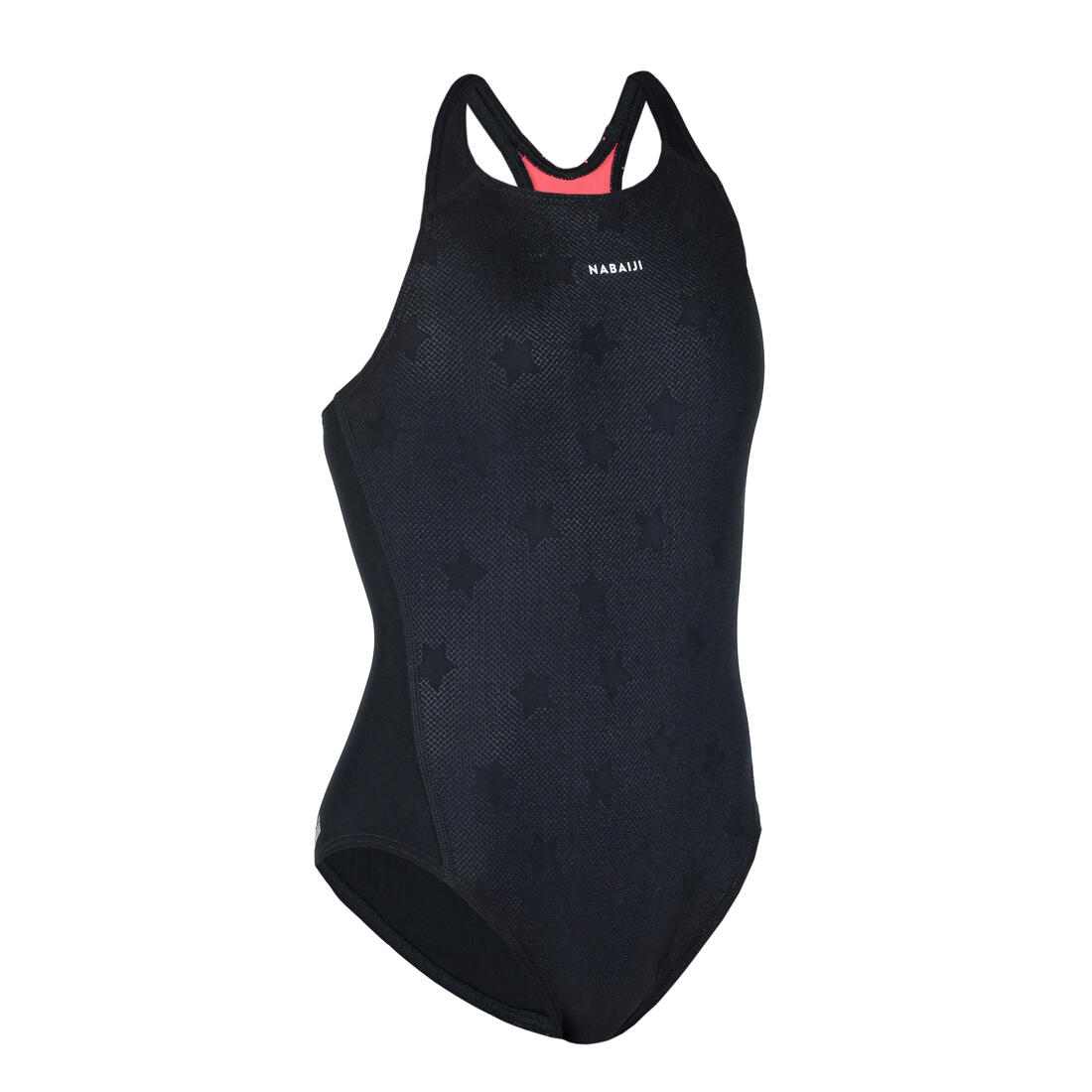 Maillot de bain 1 pièce natation Fille - 500 Kamyleon noir