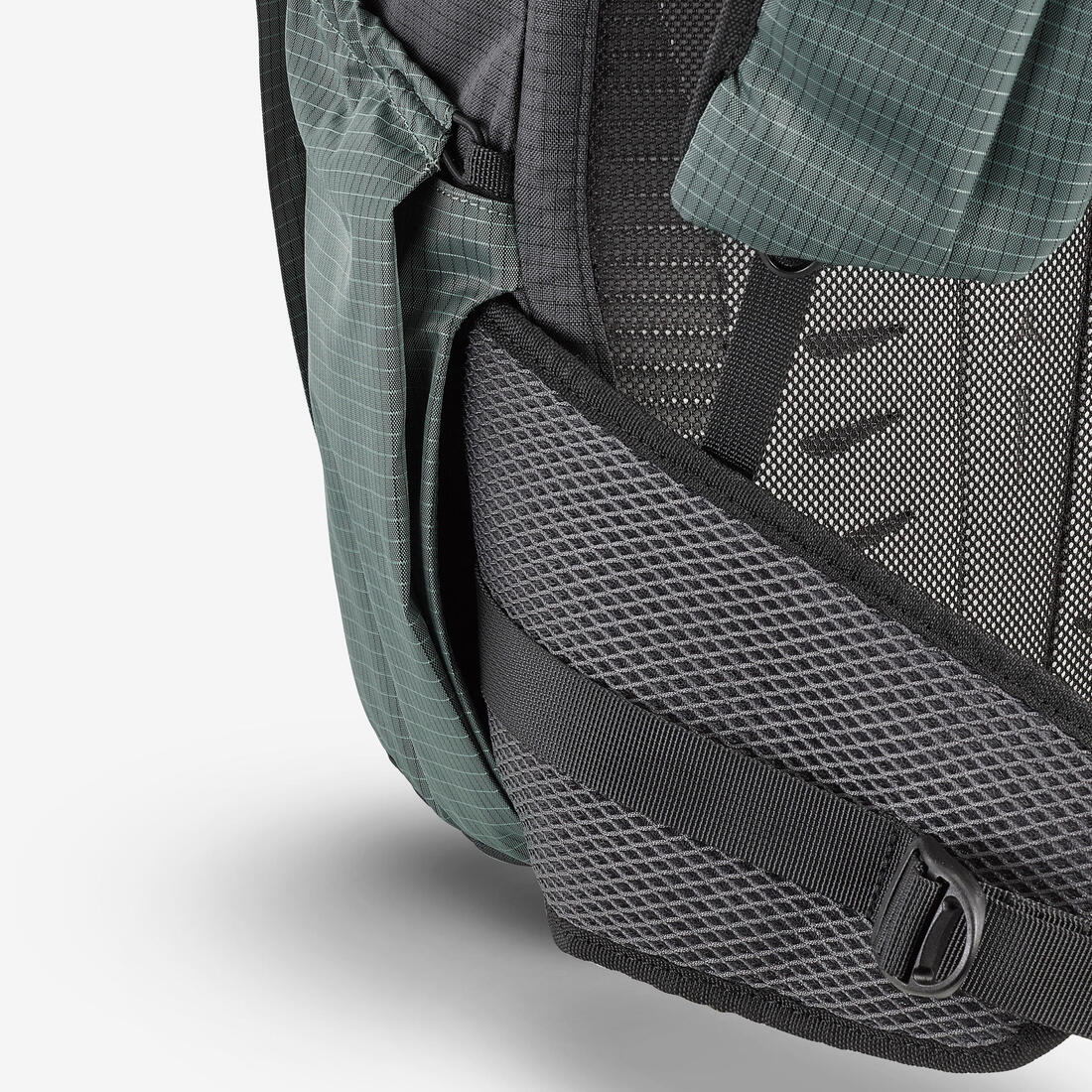 Sac à dos rolltop de randonnée montagne 22l - mh500 light vert