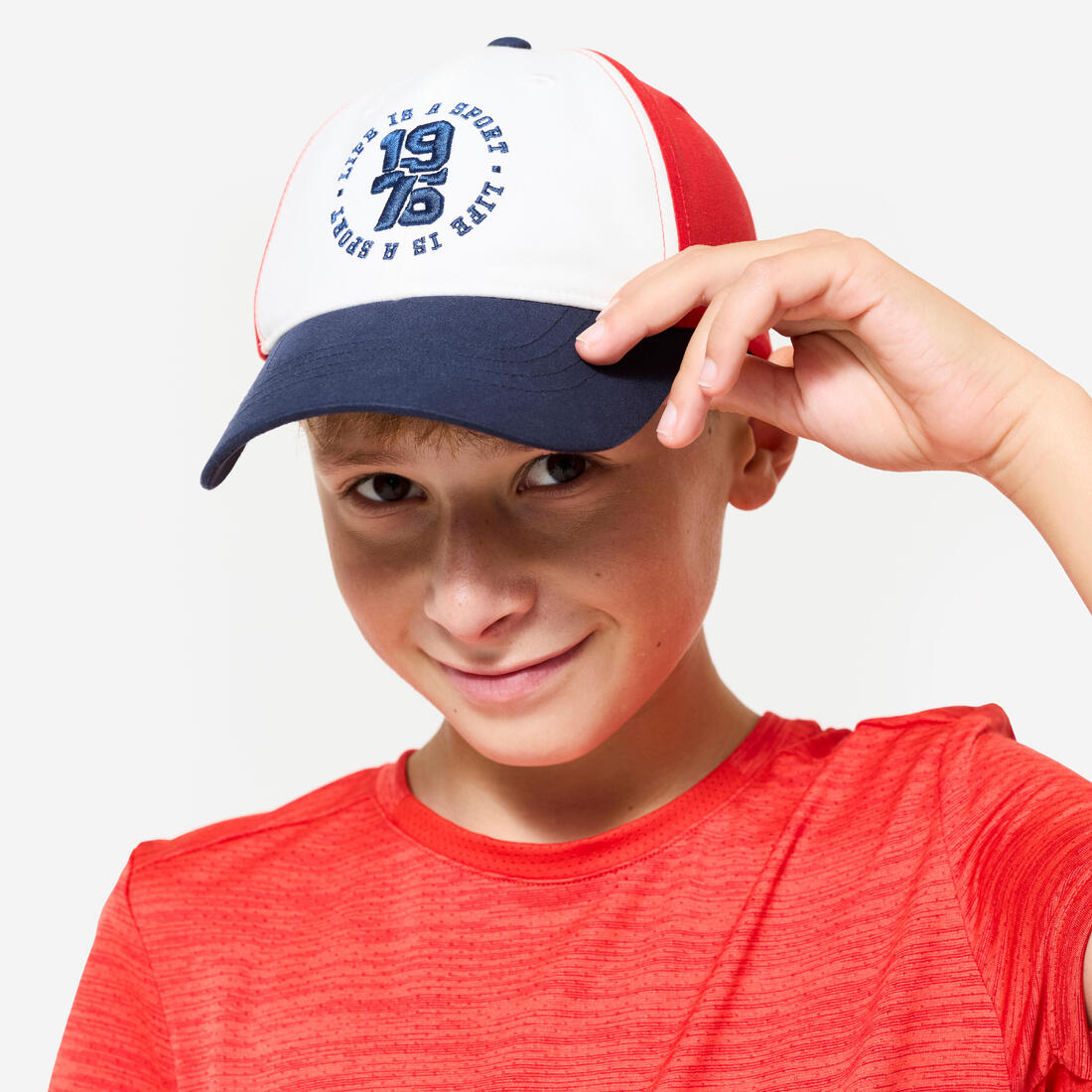 Casquette enfant respirante réglable mixte