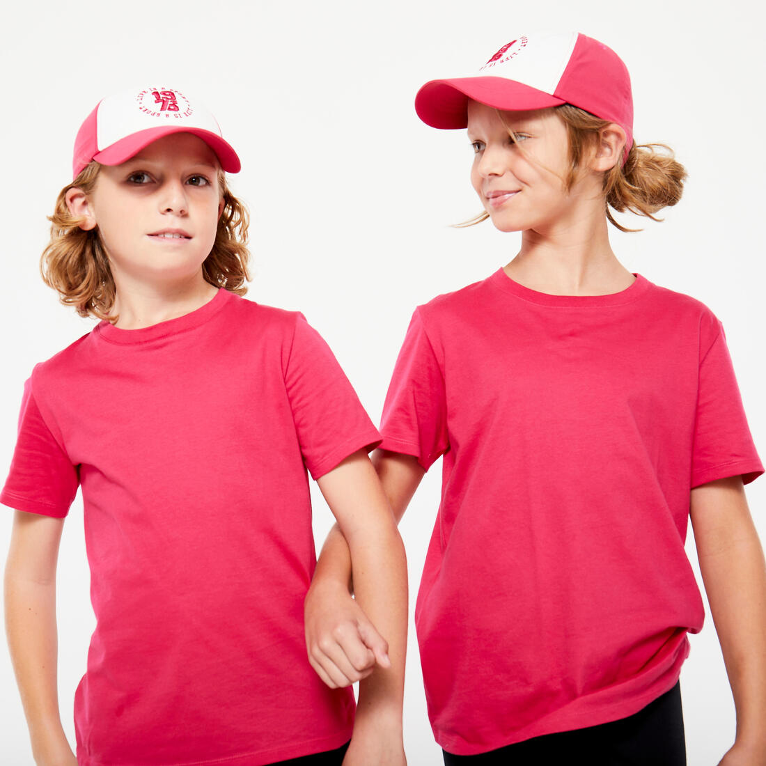 Casquette enfant respirante réglable mixte