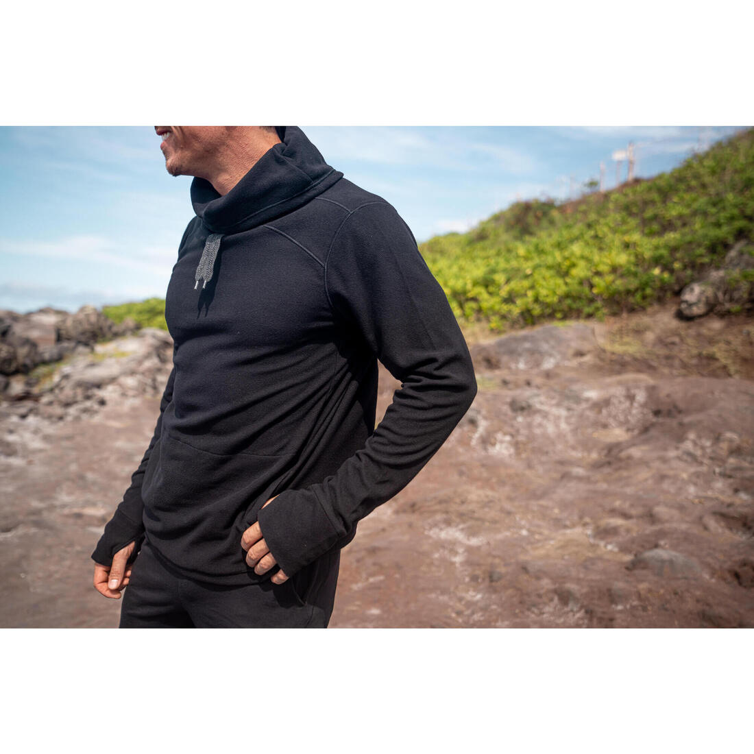 SWEAT POLAIRE YOGA HOMME