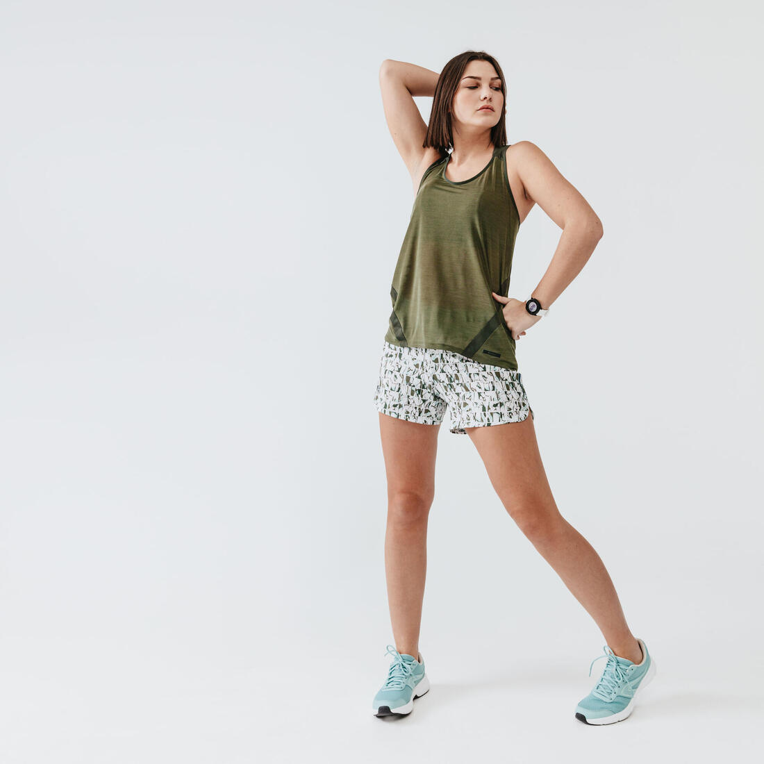 Short printé running femme - Dry