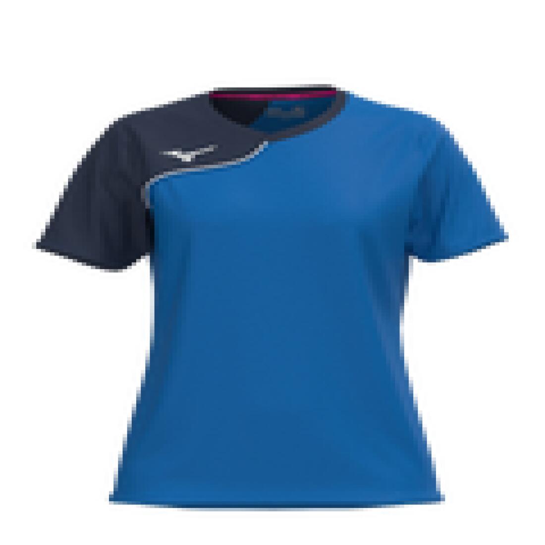 T-Shirt de Footbal Junior Mizuno Team Trad Shukyu Bleu