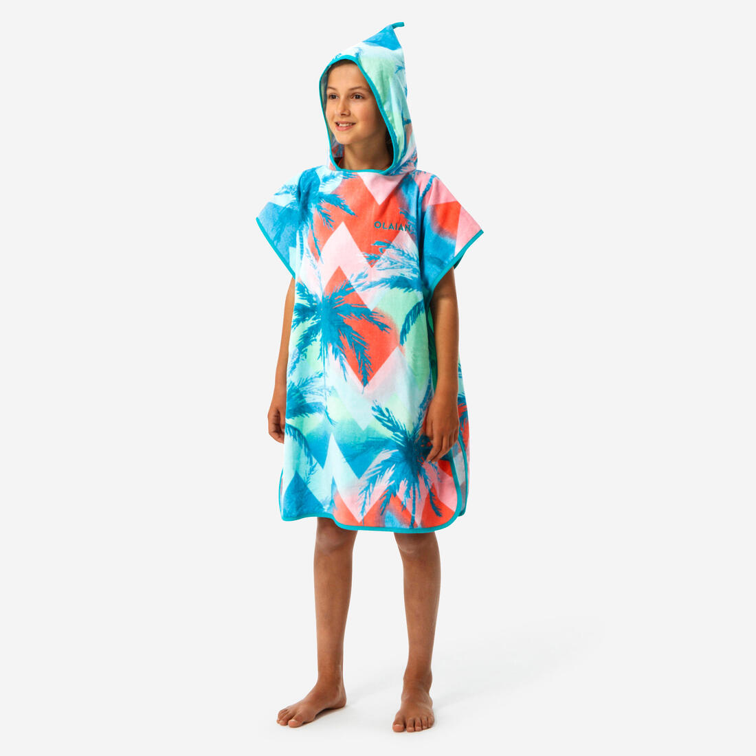 Poncho surf 500 junior (110 à 135 cm) surfy