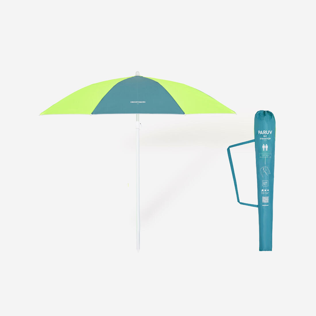 Parasol de plage 2 places UPF 50+ - Paruv windstop 160