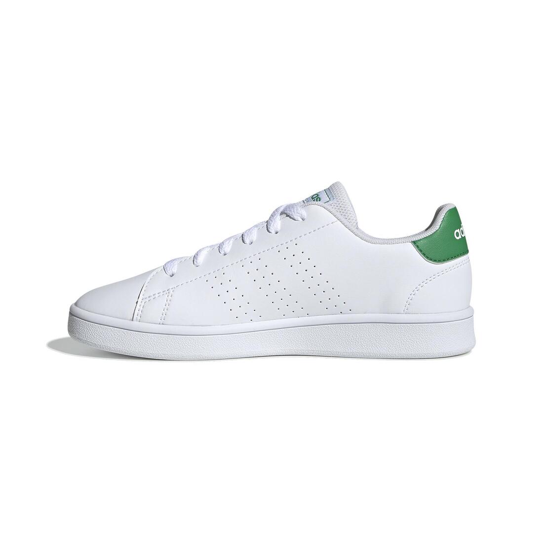 Baskets à lacets enfant - ADIDAS ADVANTAGE blanc