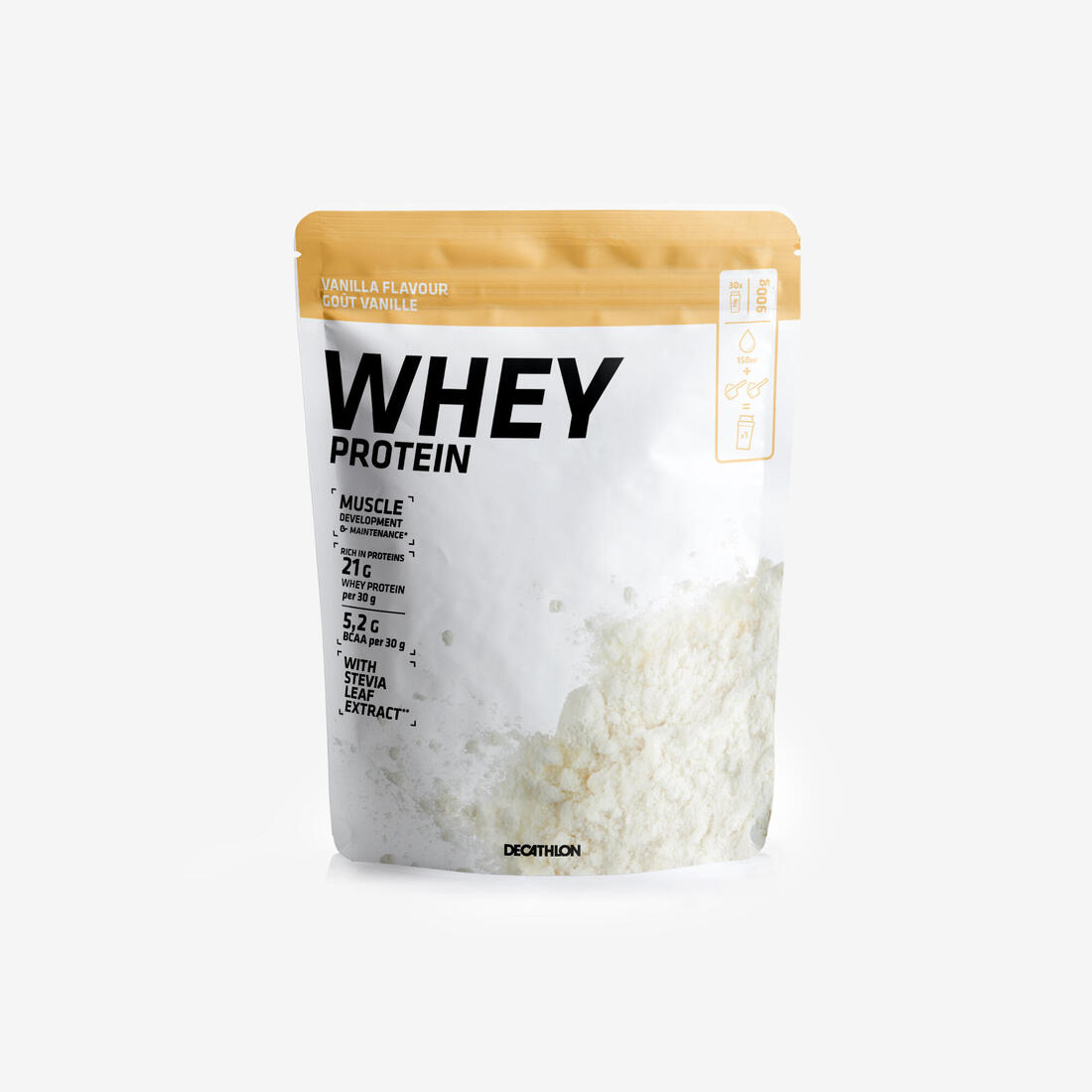 Whey protein vanille 900g