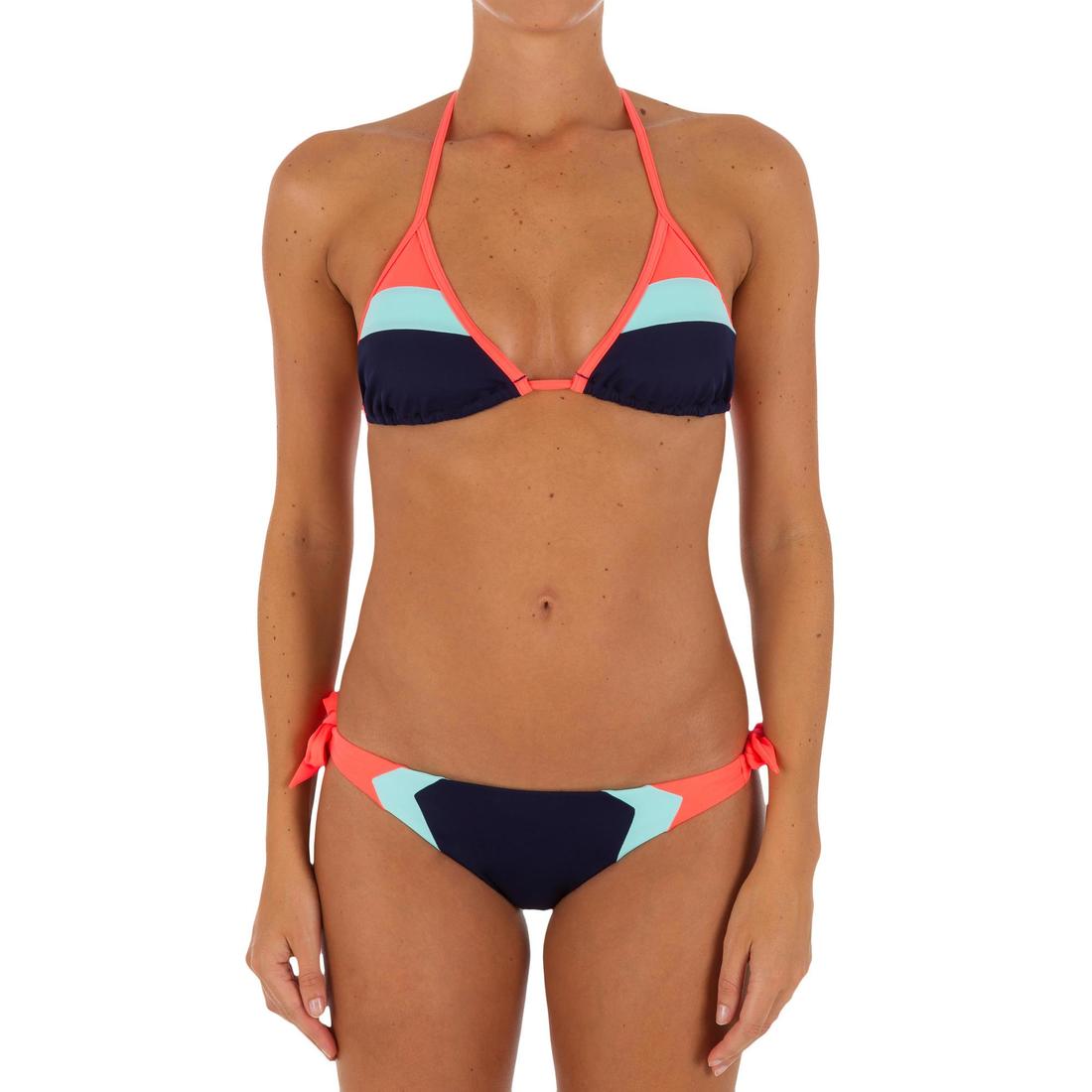 Haut de maillot de bain femme triangle coulissant avec coques MAE FOLY