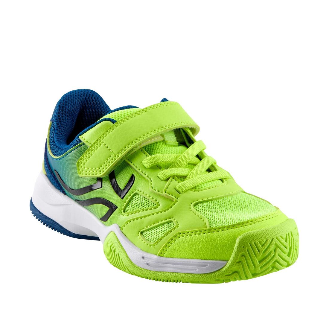 CHAUSSURES ENFANT TENNIS ARTENGO TS560 KD BLACK YELLOW