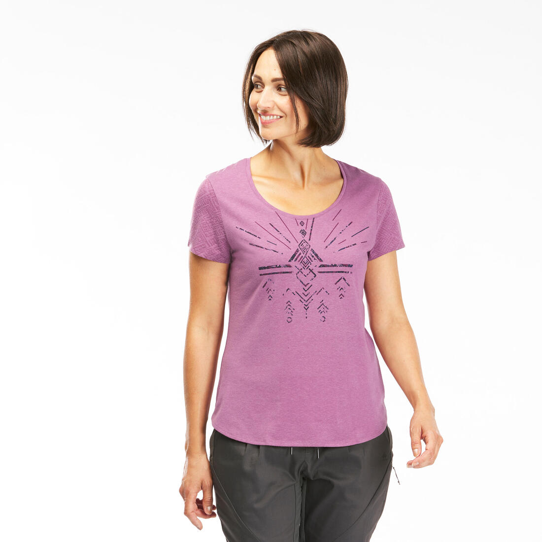 T-shirt de randonnée - NH500 - Femme