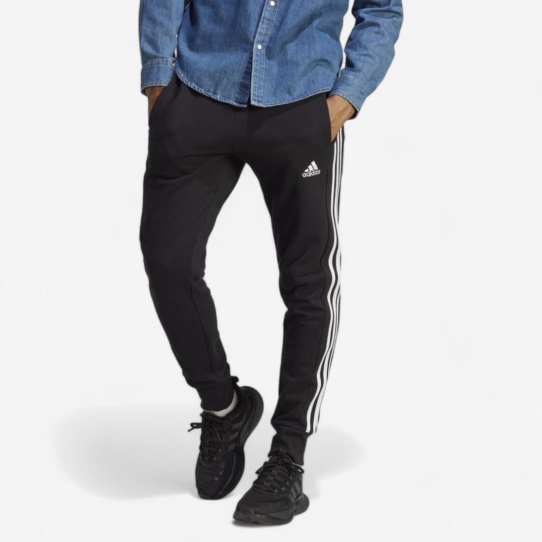 PANTALON JOGGING DE FITNESS ADIDAS HOMME NOIR