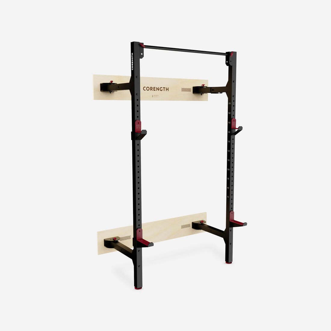 Rack mural de musculation pliable - WALL RACK FOLD