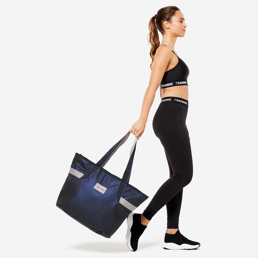 Sac cabas avec poches 25L femme