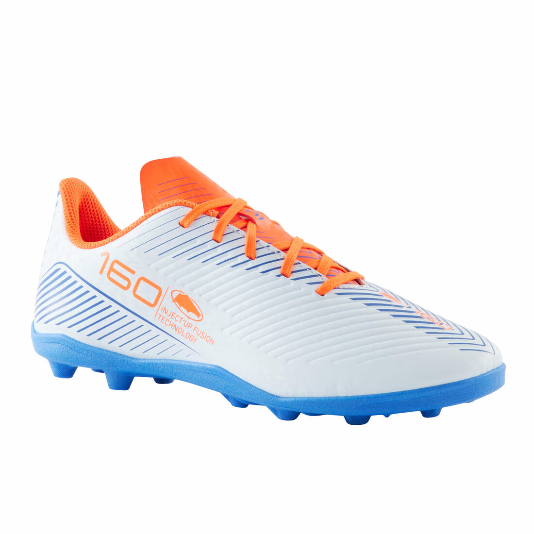 CHAUSSURES DE FOOTBALL ENFANT A LACETS 160 JR AG/FG