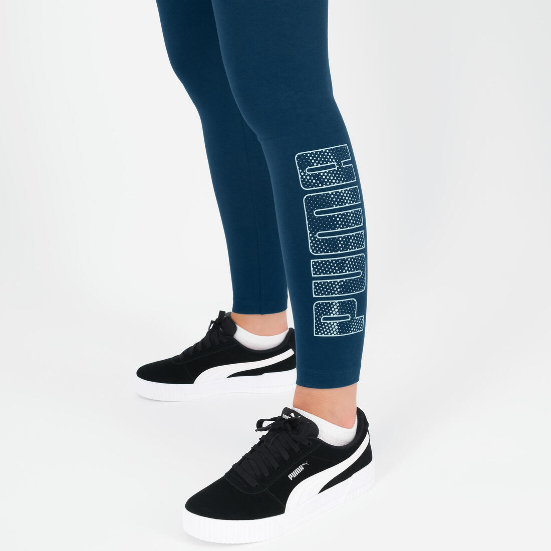 Legging fitness long PUMA femme bleu