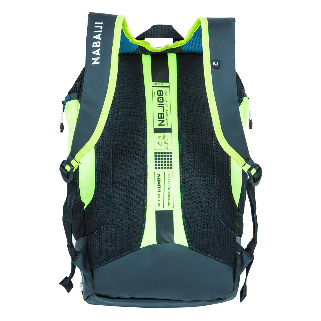 Sac A Dos Natation 27 Litres  900 NOIR JAUNE