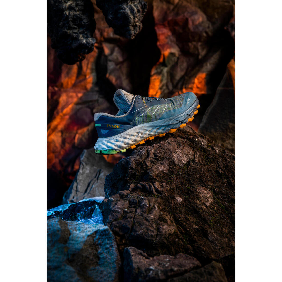 Chaussures de trail running homme EVADICT MT CUSHION 2 Noires Edition limitée