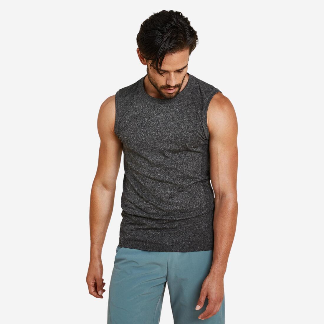 DEBARDEUR SANS COUTURE YOGA HOMME