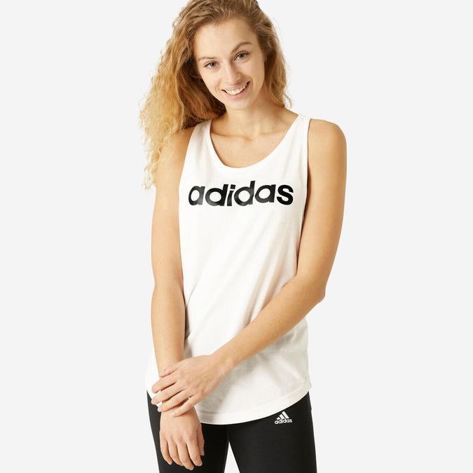 





DEBARDEUR DE FITNESS SOFT TRAINING ADIDAS FEMME BLANC, photo 1 of 6