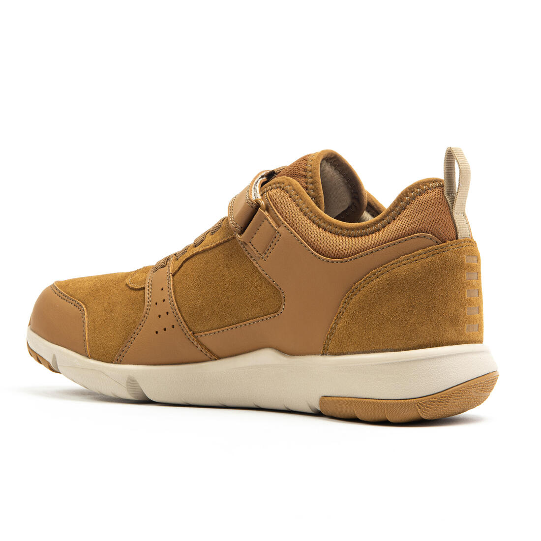 Chaussures cuir marche urbaine homme Actiwalk Easy Leather camel