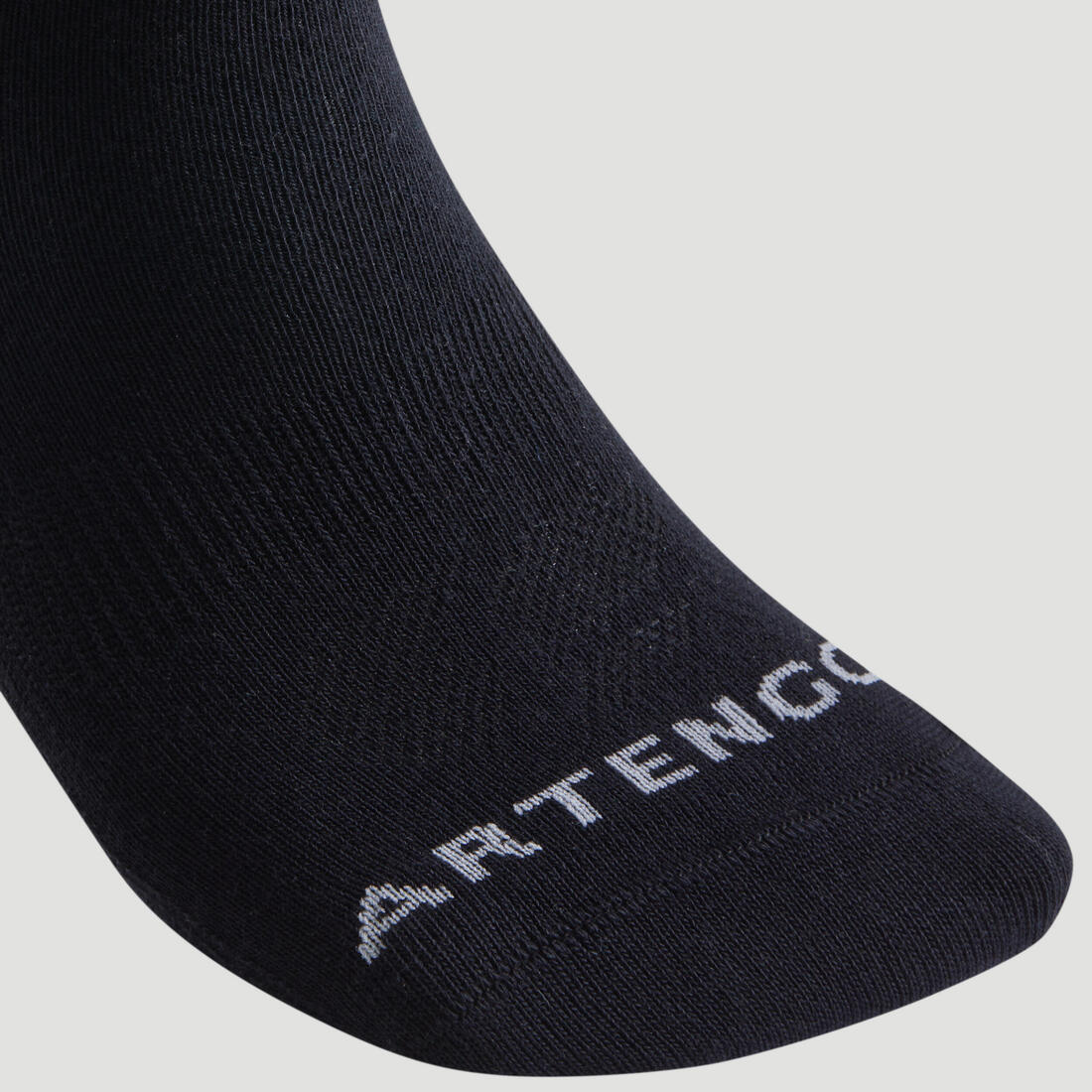 CHAUSSETTES DE SPORT MI-HAUTES ARTENGO RS 160 BLANCHES LOT DE 3