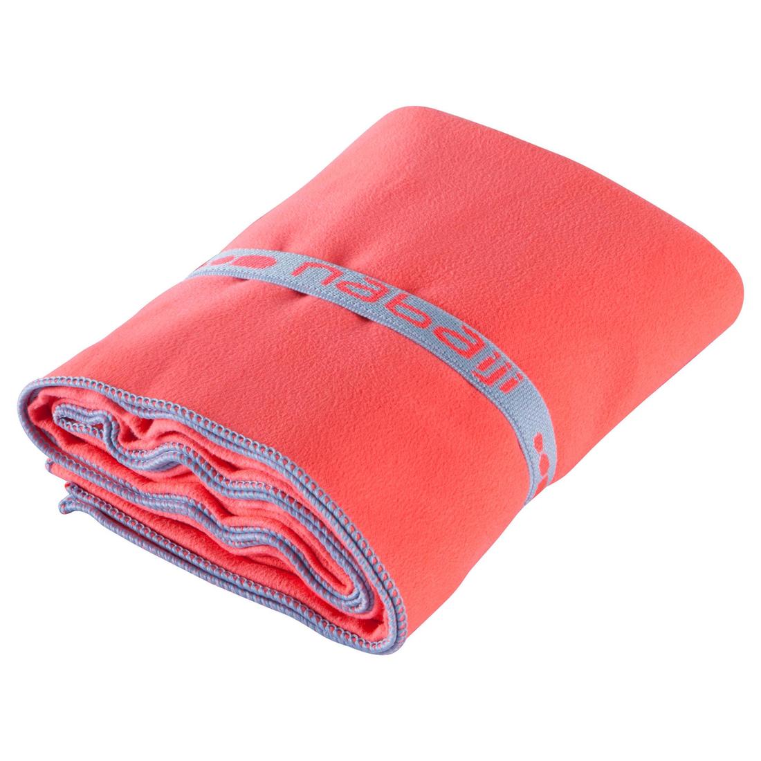 Serviette de bain microfibre taille L 80 x 130 cm