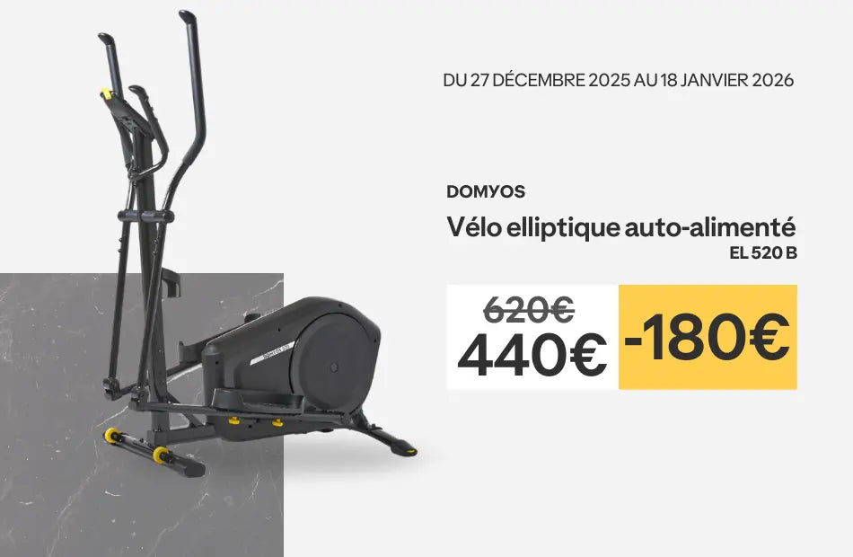 Vélo elliptique auto alimenté