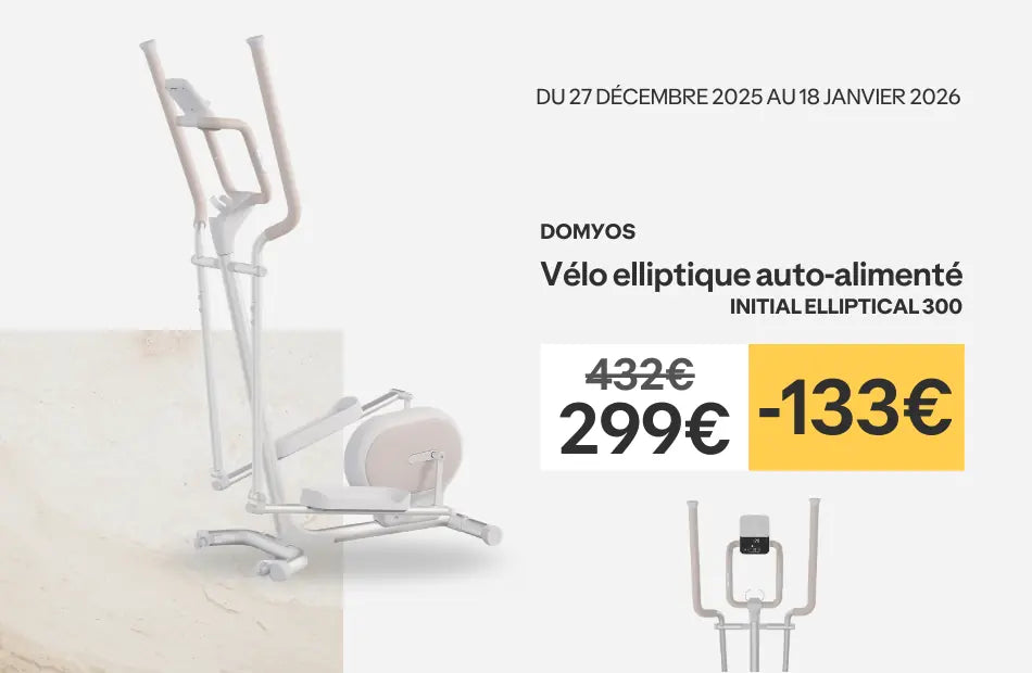 Profitez de l'offre sur le vélo elliptique initial 300