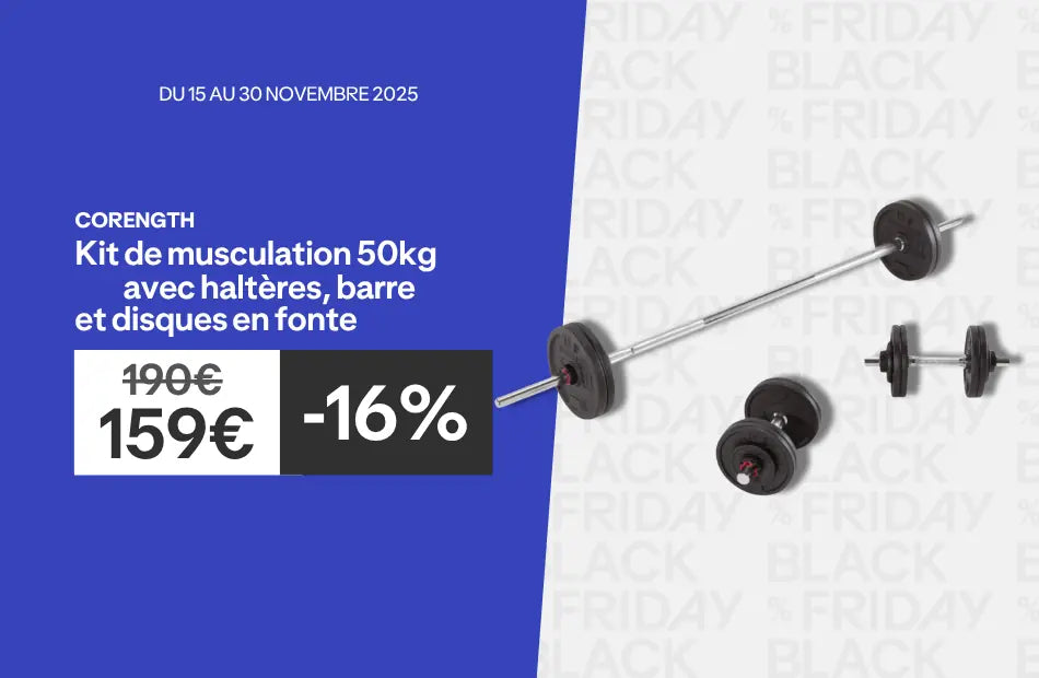 Kit de musculation 50kg