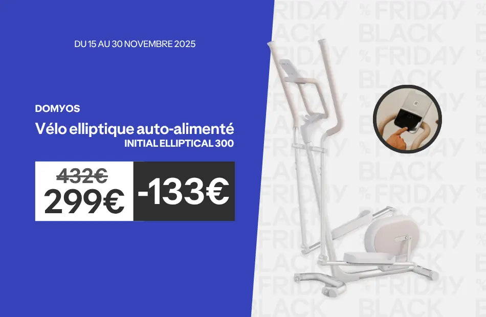 Vélo elliptique auto alimenté
