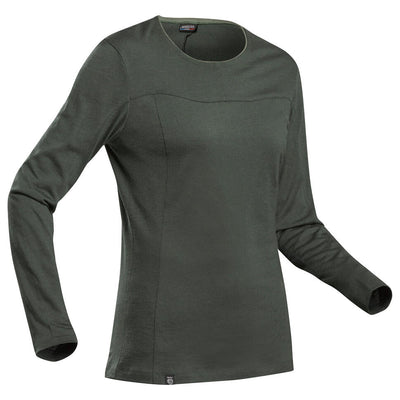 T-shirt en laine mérinos femme