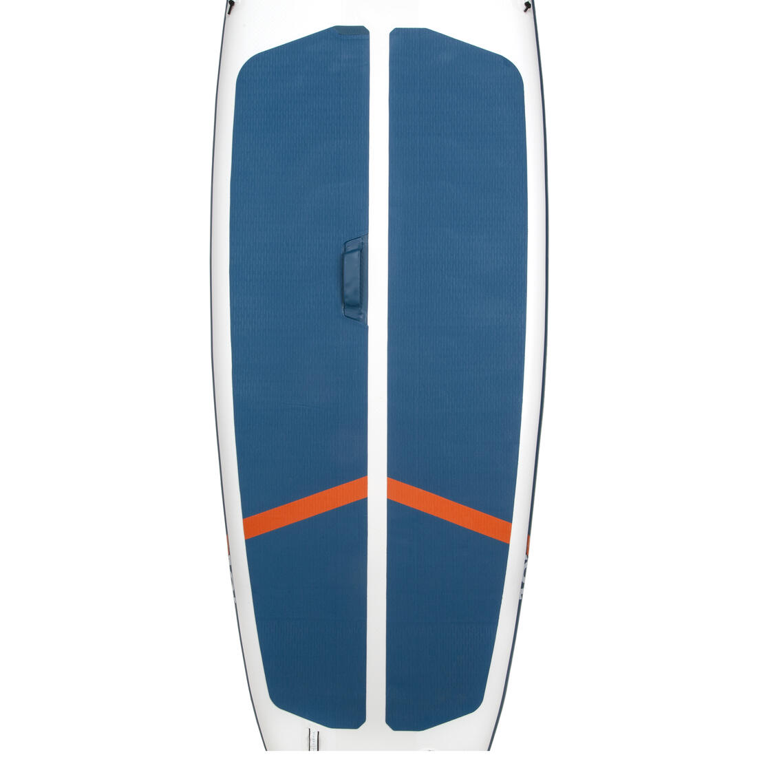 Stand up paddle ultra compact et stable 10 pieds (130 kg max) blanc et bleu