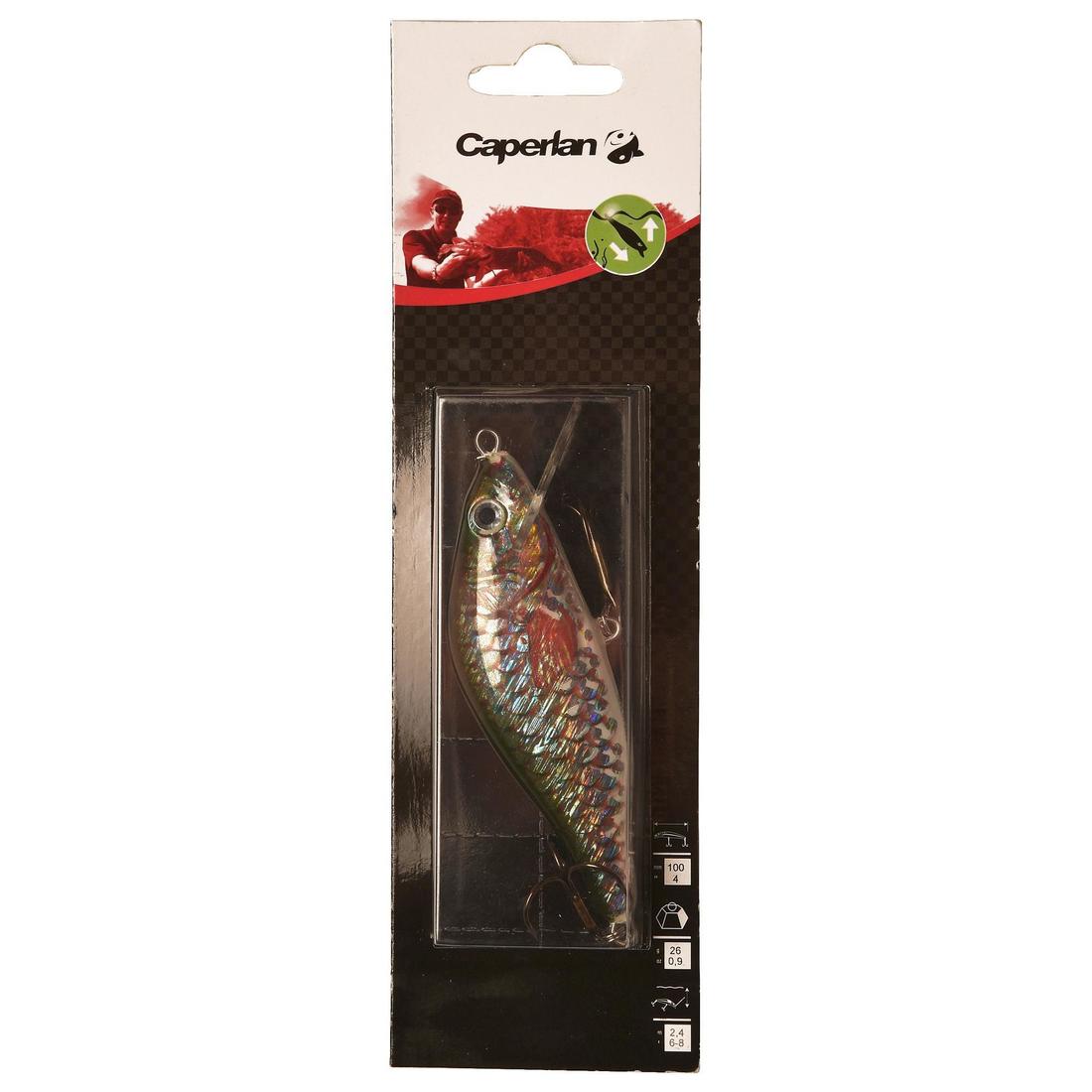 Poisson nageur flottant pêche CARPEAU 10 CM