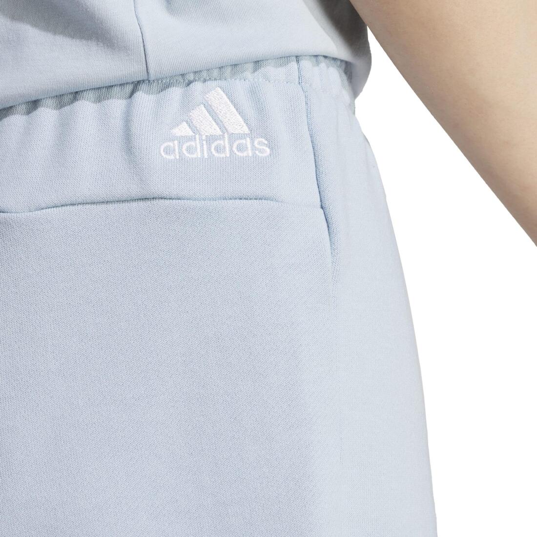 SHORT DE FITNESS SOFT TRAINING ADIDAS FEMME BLEU