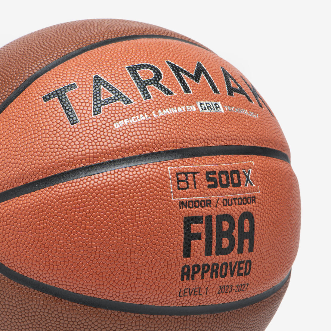 Ballon de Basket Adulte BT500 Grip Taille 7