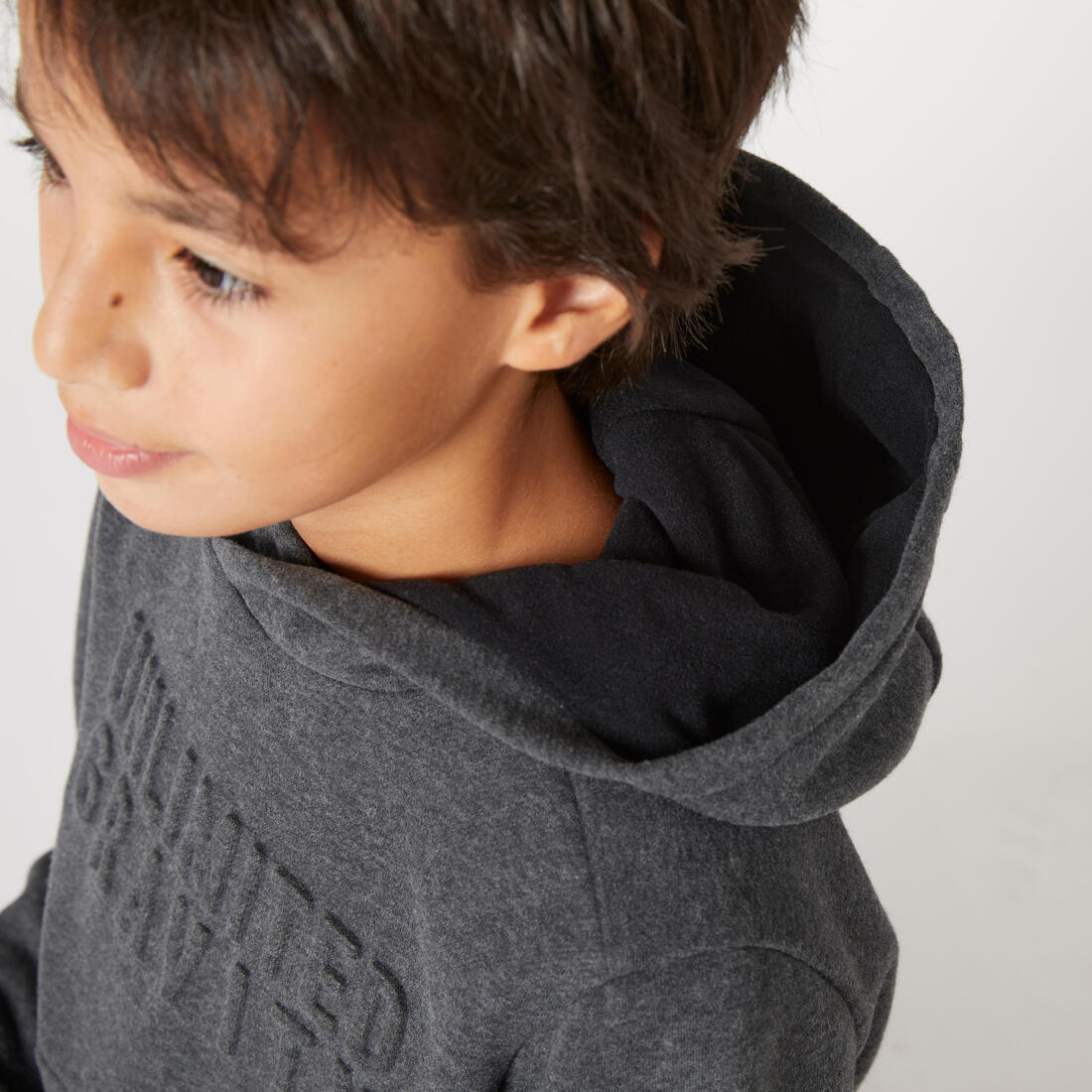 Sweat à capuche coton enfant imprimé