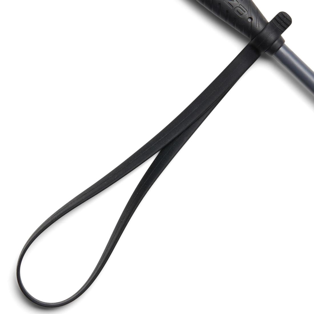 Cravache équitation 140 UNI noir et - 58 cm