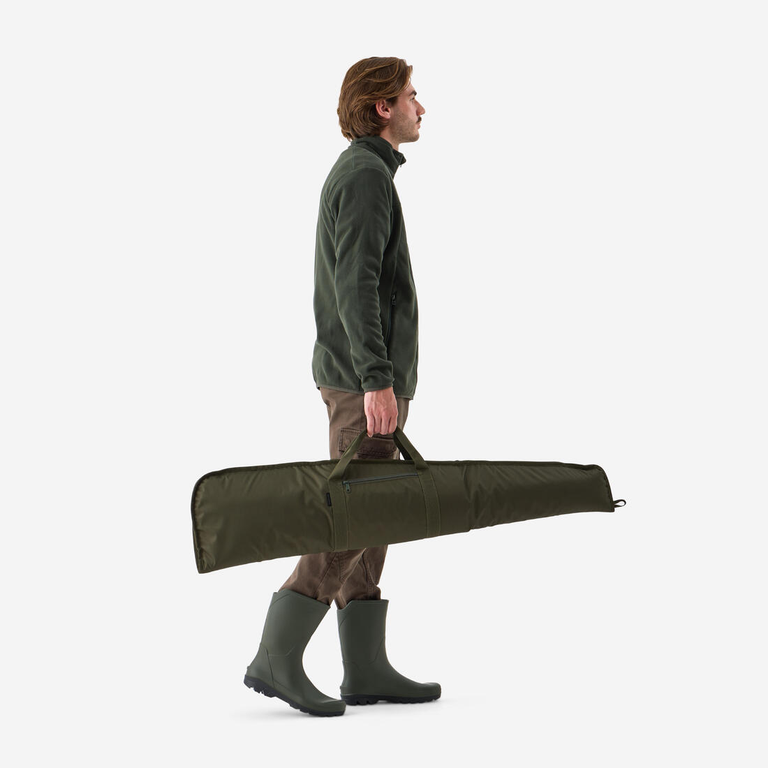 Fourreau carabine chasse 120cm vert