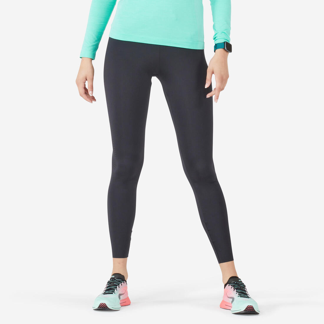 Legging running & trail Femme - KIPRUN Run 900 Light noir