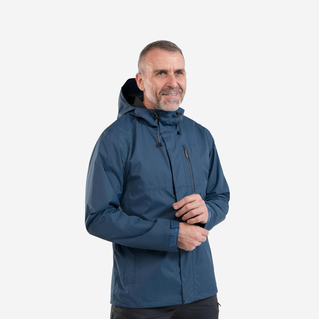 Veste imperméable de randonnée - nh500 imper - homme