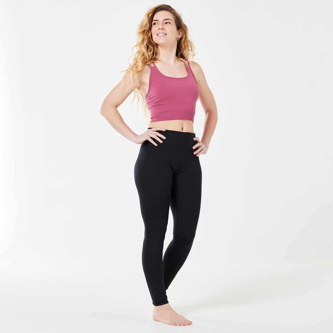 Legging de Yoga Premium - Acajou